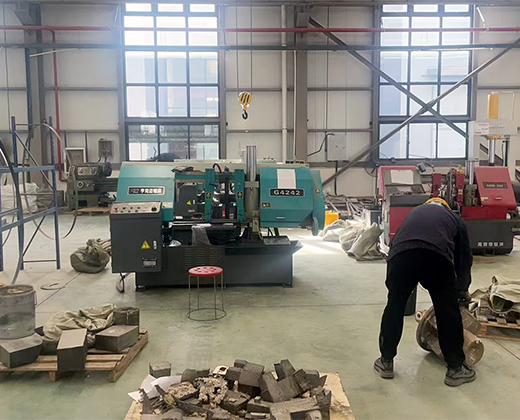 Machining area